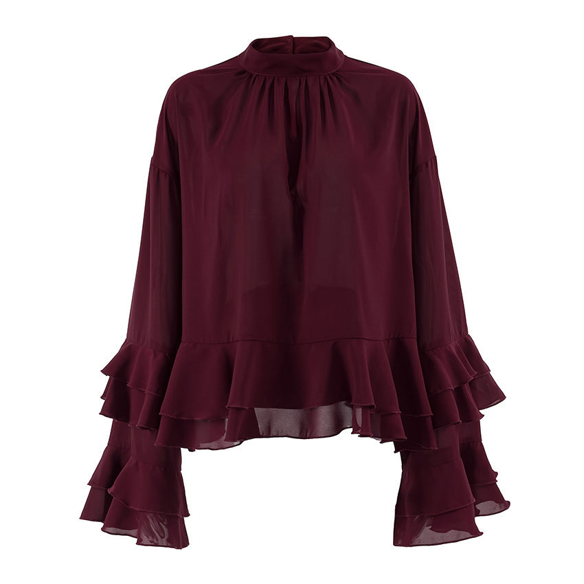 „Maribel“ Ruffle Blouse