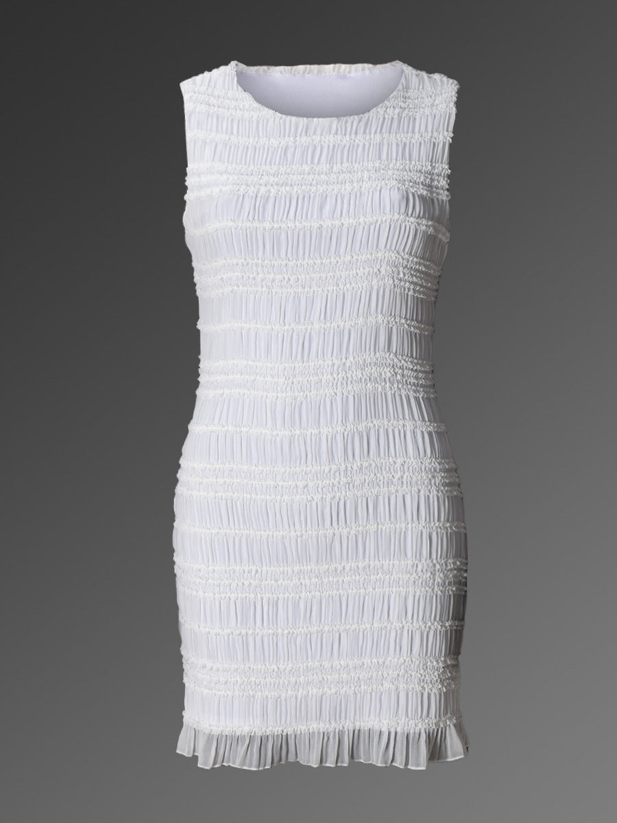 „Été“ Textured Mini Dress