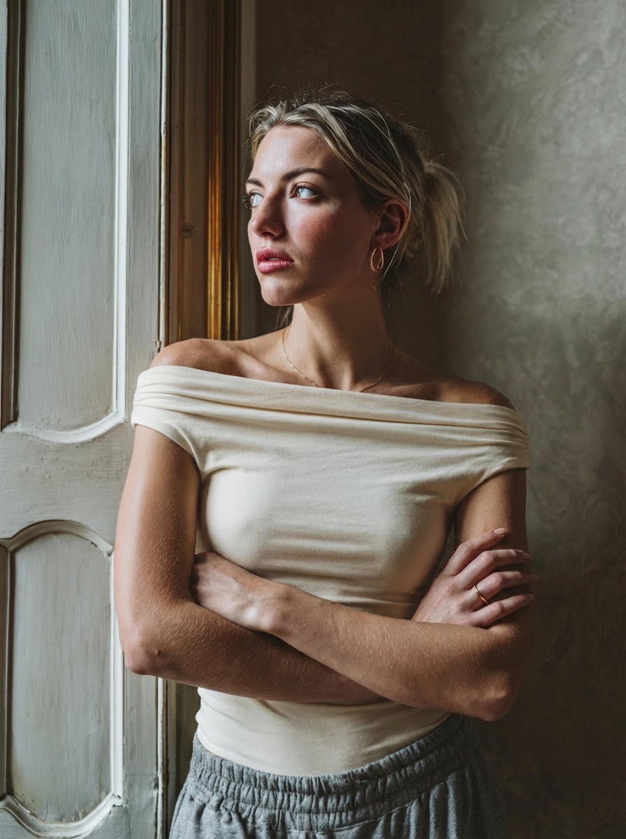 „Solea“ Off-Shoulder Top