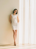 „Été“ Textured Mini Dress