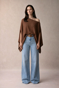 „Aureva“ One-Shoulder Top