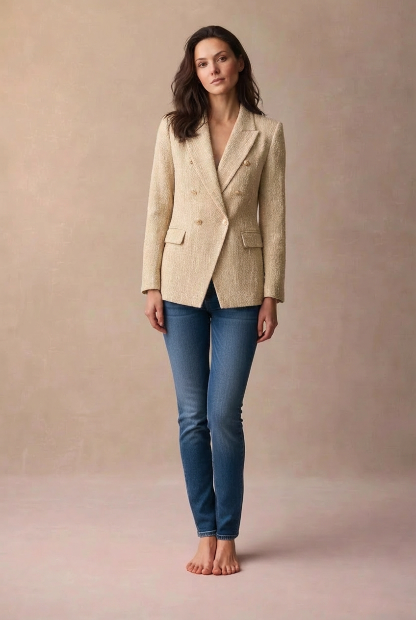 „Céleste“ Double-Breasted Blazer