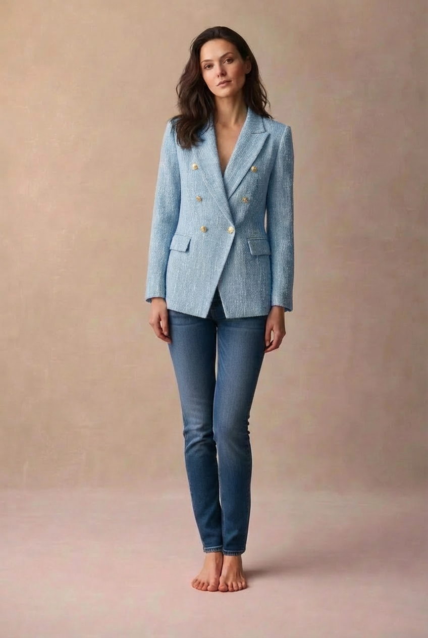 „Céleste“ Double-Breasted Blazer