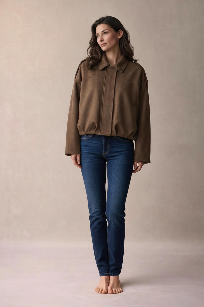 „Beatrice “ Suede Jacket