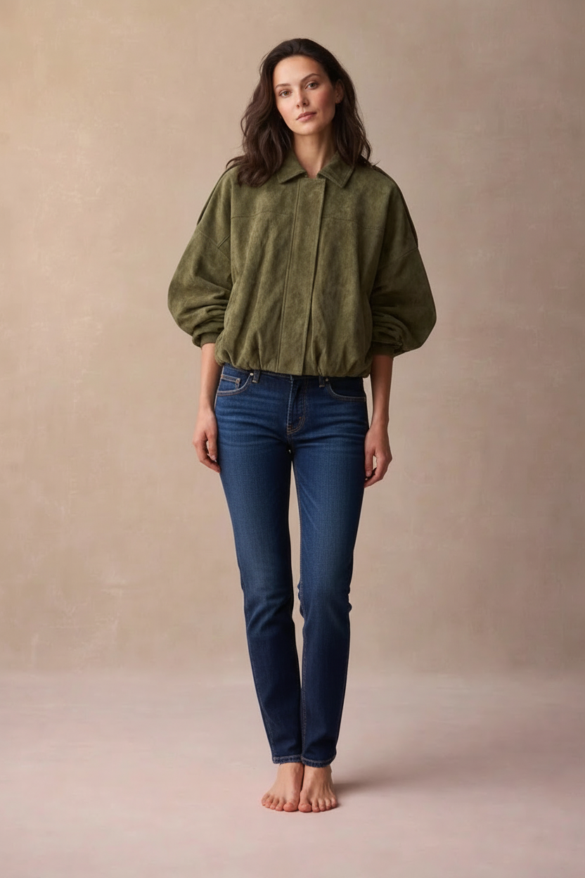 „Beatrice “ Suede Jacket