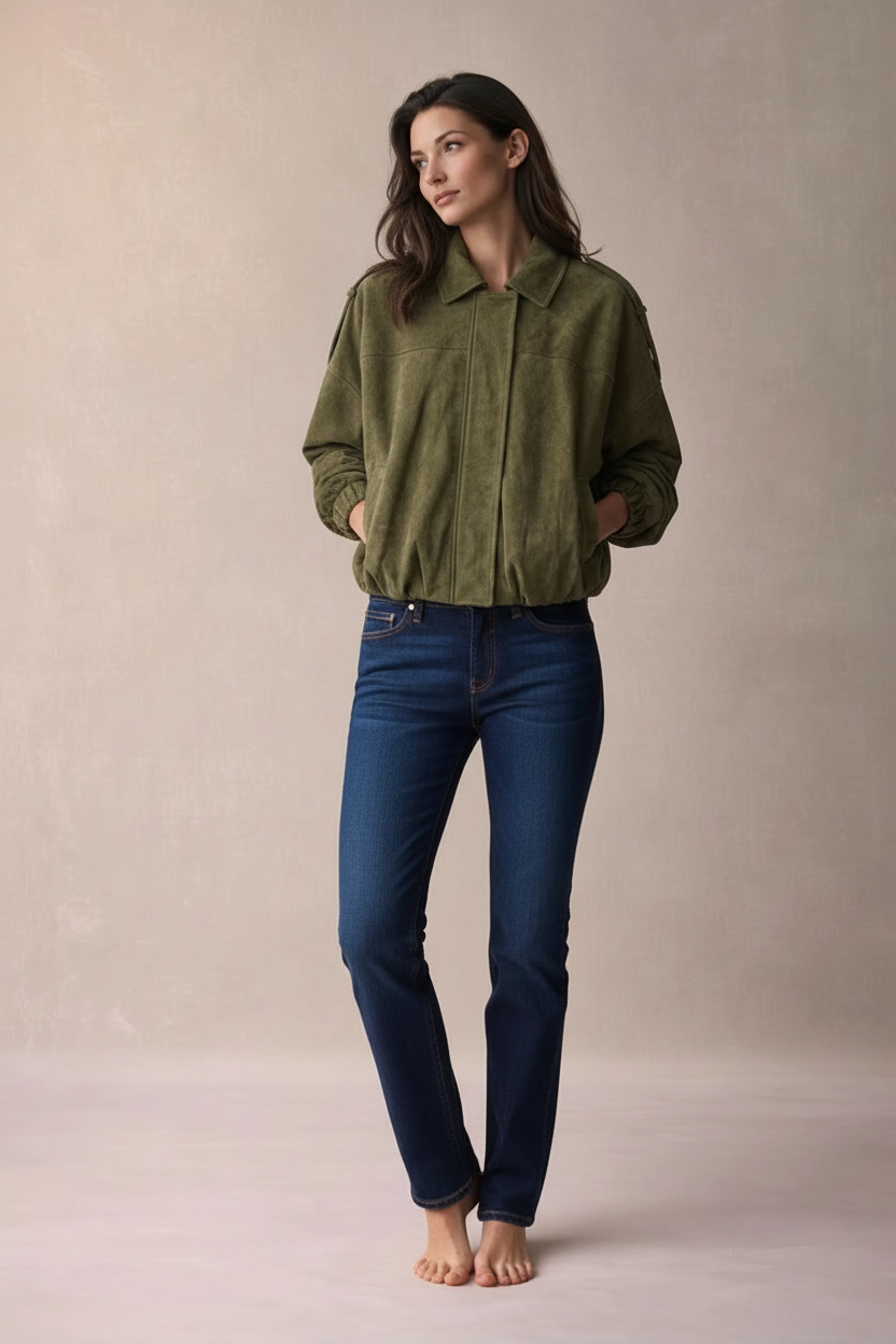 „Beatrice “ Suede Jacket