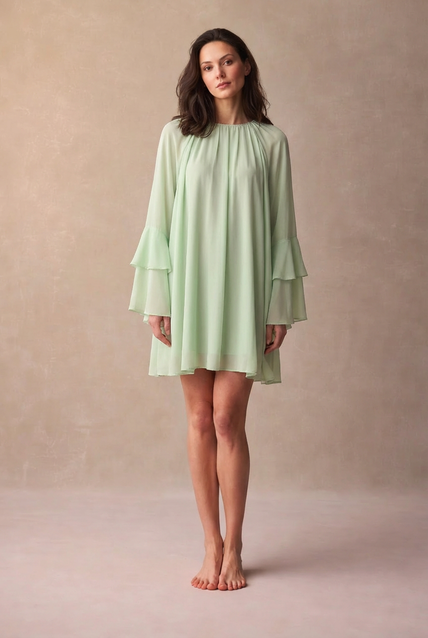 „Auréline“ Chiffon Dress