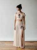 „Alessia“ Off-Shoulder Two-Piece Set