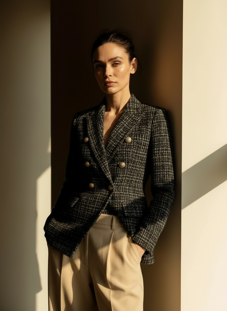 „Céleste“ Double-Breasted Blazer