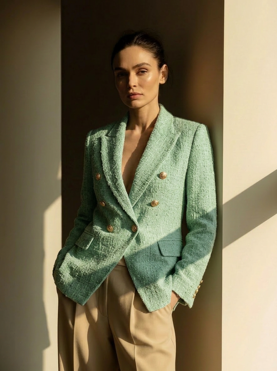 „Céleste“ Double-Breasted Blazer
