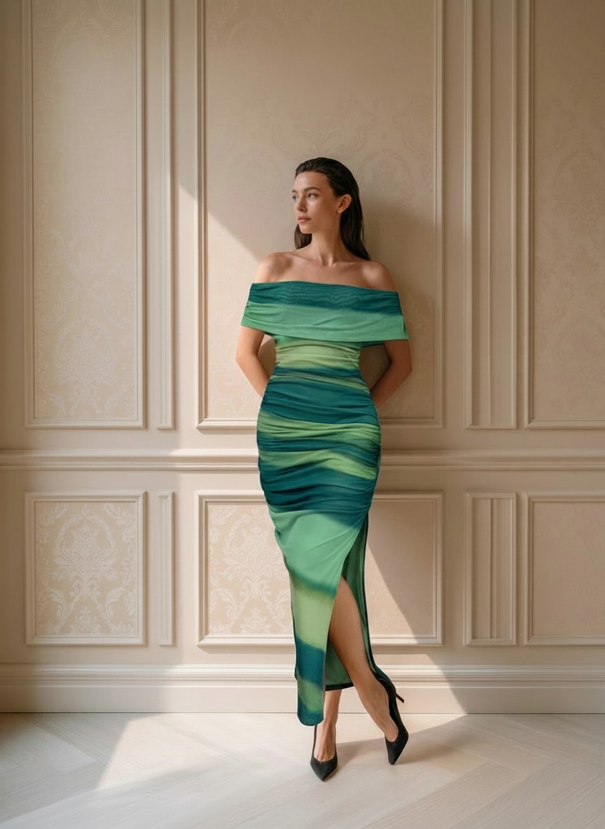 „Aurielle“ Midi Dress